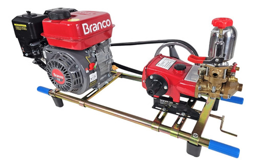 Pulverizadora Agrícola Partida Elétrica 45lmin Branco 7hp