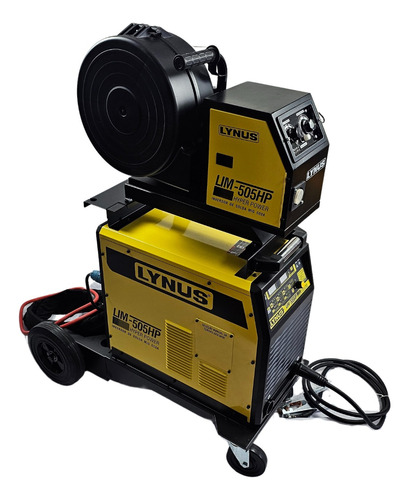 Inversora De Solda Industrial Com Cabeçote Externo Lynus LIM-505HP