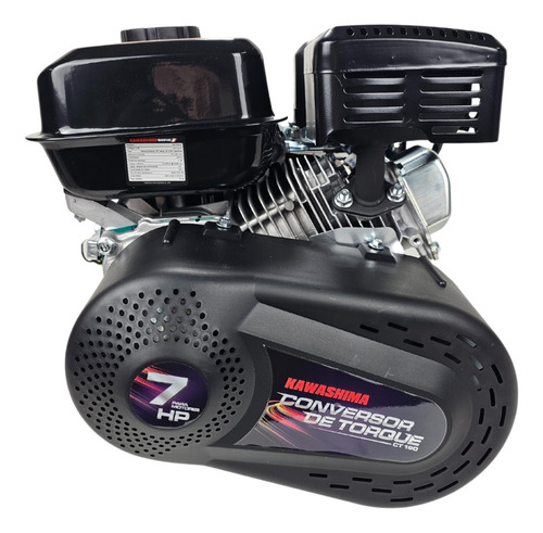 Motor 7hp Kawashima Com Conversor De Torque 19,05mm