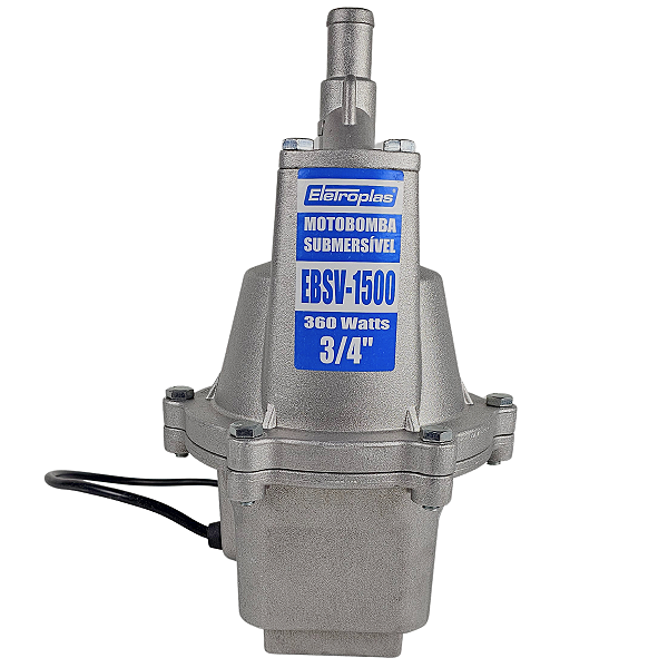 Bomba Submersível Sapo Vibratória 127v 430w Poço Eletroplas