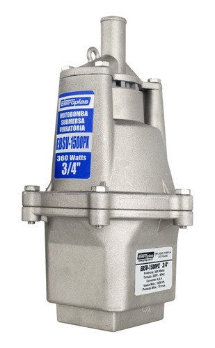 Bomba Submersível Sapo Vibratória 127v 430w Poço Eletroplas