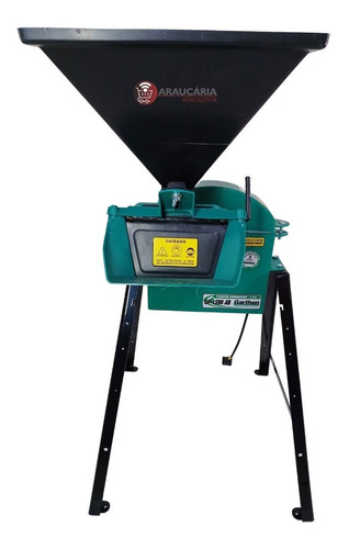 Moedor Triturador Ração Trato Animal Garthen C/ Motor 1,5cv - 127V
