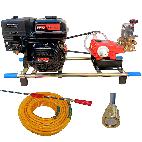 Pulverizadora Agrícola 40Lt Gasolina Com Mangueira kawashima