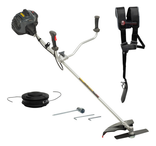 Roçadeira À Gasolina Branco Elite Br250 Roçadas Profissional