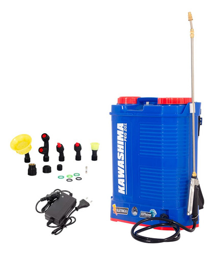 Pulverizador Costal Bateria Peg-201 Com Agitador Kawashima