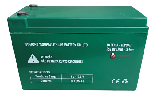Bateria Lítio Para Pulverizador Branco 12v-8ah Bpc20bl