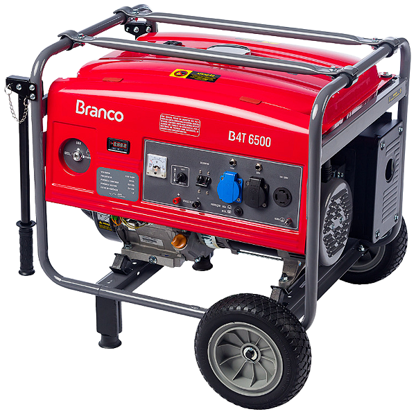 Gerador de Energia Branco B4T6500 13hp 420cc - 220/110v (LIQUIDA)