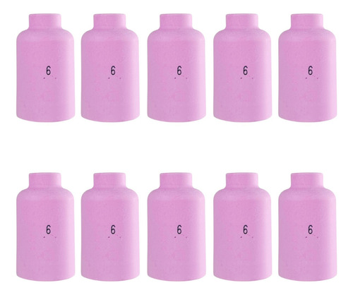 Bocal Cerâmico Tocha Tig Lens Numero 6 Kit 10 Unidade Lynus