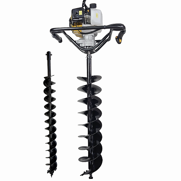 Perfurador De Solo 52cc Buffalo BFG520 Broca de 10 e 20 Cm