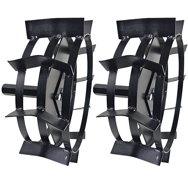 Roda De Aço Para Tratoritos Bttd 5.0 E Bttg-6.5 Branco