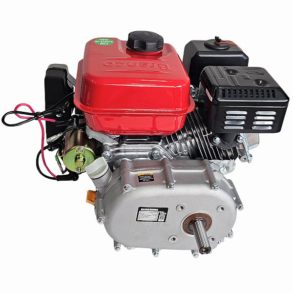 Motor Estacionário 7hp Partida Elétr Branco Embreagem a Óleo