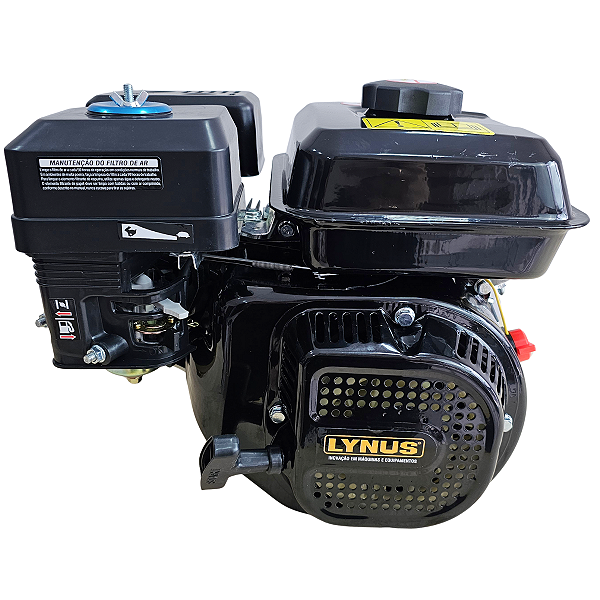 Motor Estacionario A Gasolina 7hp Lynus Com Polia 65mm
