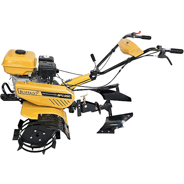Motocultivador 7cv Buffalo Arado Reversível + Roda de Ferro