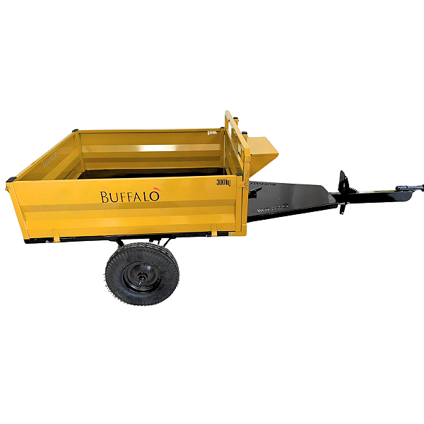 Carretinha Agrícola Buffalo P Motocultivador Tratorito 300Kg