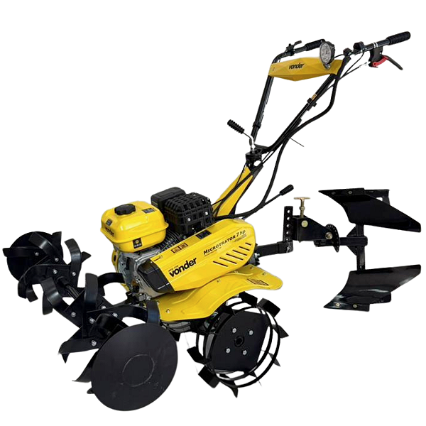 Motocultivador 7hp Vonder + Arado Reversível + Roda de Ferro