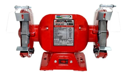 Motoesmeril De Bancada 360w 6pol Mmi-50 Motomil 220v