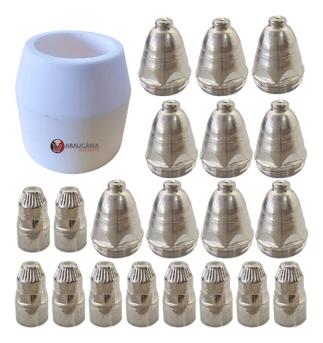 Consumíveis Corte Plasma Maquina Cut60 Lynus Tocha P80