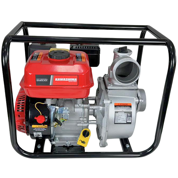 Motobomba Autoescorvante Kawashima Gwn 3x3" Gasolina 60 m³/h