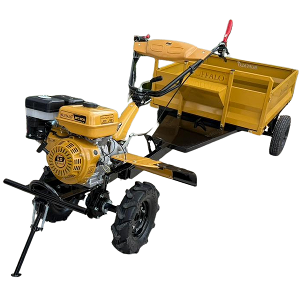 Motocultivador A Gasolina Buffalo Bfg1000 9cv Com Carretinha