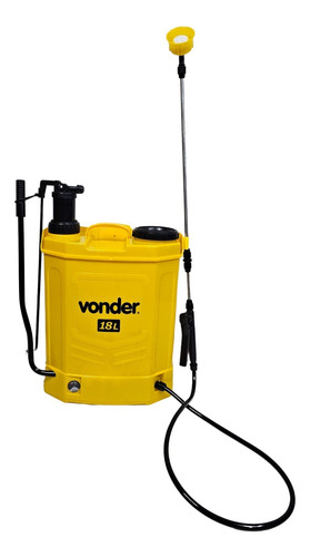 Pulverizador Costal 2 Em 1 C/bateria Lítio 18 Litros Vonder