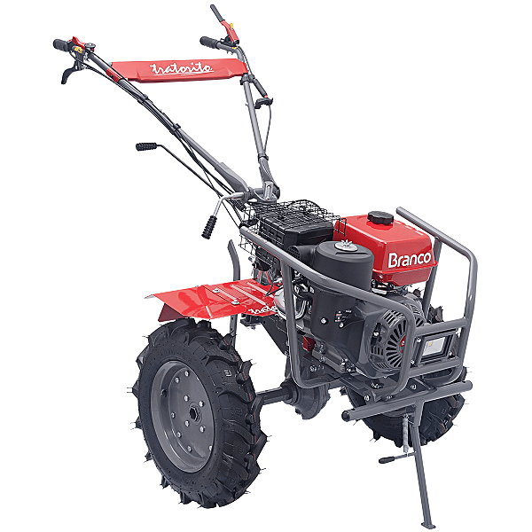 Motocultivador Tratorito Gasolina 15hp Bttg15.0 Branco