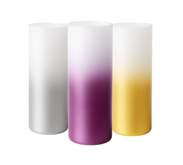 Copos Long Drink Degradê 300ml - Kit Com 100