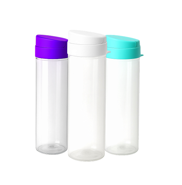 Garrafas AcquaBio  Translucida 480ml - Kit Com 50