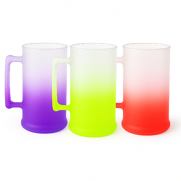 Canecas Chop Degradê 400ml - Kit com 30