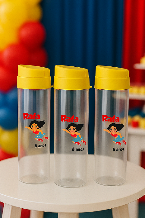 Garrafas AcquaBio  Translucida 480ml Personalizadas  - Kit Com 20