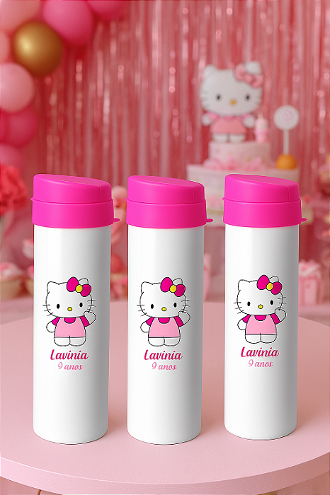 Garrafas AcquaBio Leitosa 480ml Personalizados - Kit Com 20