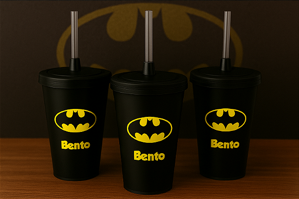 Copos Twister com Tampa e Canudo Personalizado - Cores Leitosas 400ml - Kit Com 100