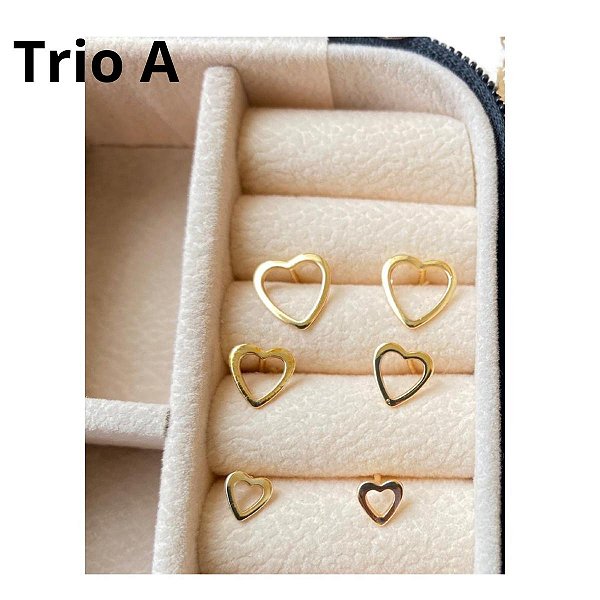 Brincos Trio Variados