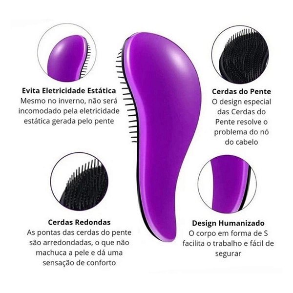 Escova Mágica para Cabelos