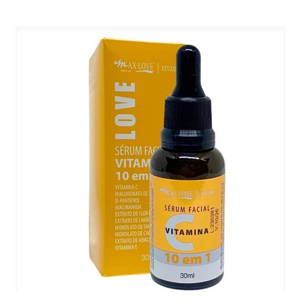 Sérum Facial 10 em 1 com Vitamina C max Love