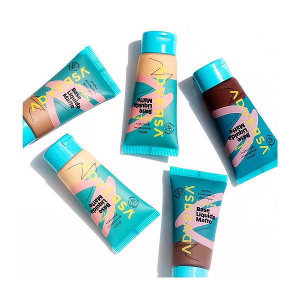 Base Líquida Facial Oil Free Matte Vegana Adversa
