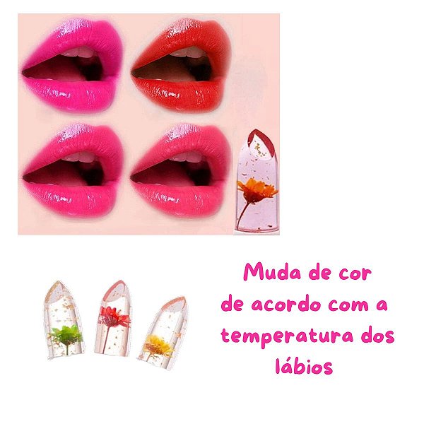 Batom Sensorial Ph da Boca Yasmin&Ju