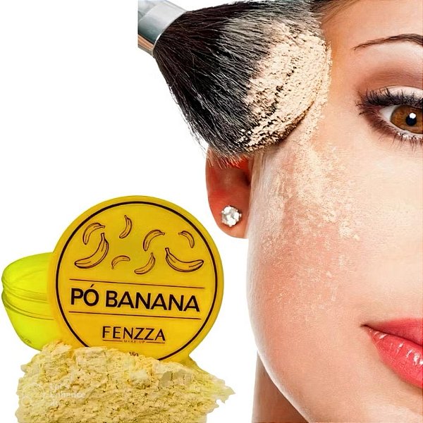 Pó Banana Solto Facial Fenzza