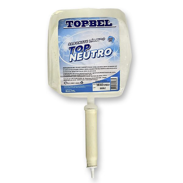 Sabonete líquido neutro refil 800ml