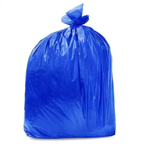 Saco de lixo azul leve 60l