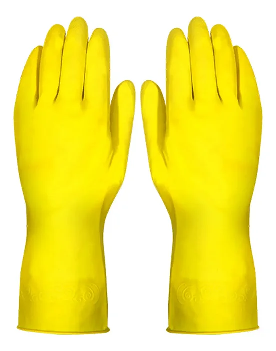 Luva Látex Amarela
