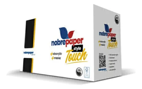 Papel Toalha Interfolha Dupla Nobre Style Touch C/2000fls