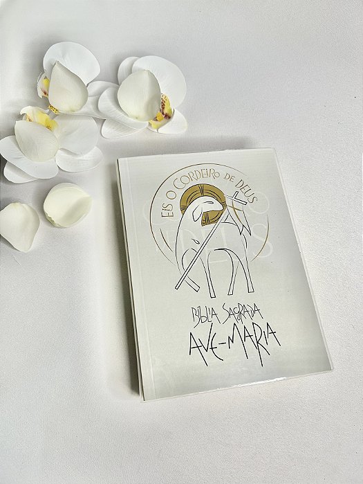 Bíblia Ave Maria - Capa Eis o Cordeiro de Deus
