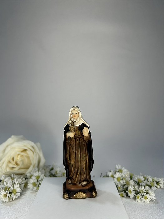 Santa Clara de Assis - miniatura (8cm)