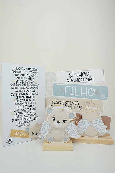 Kit Quarto Bebê - Baby Urso Azul