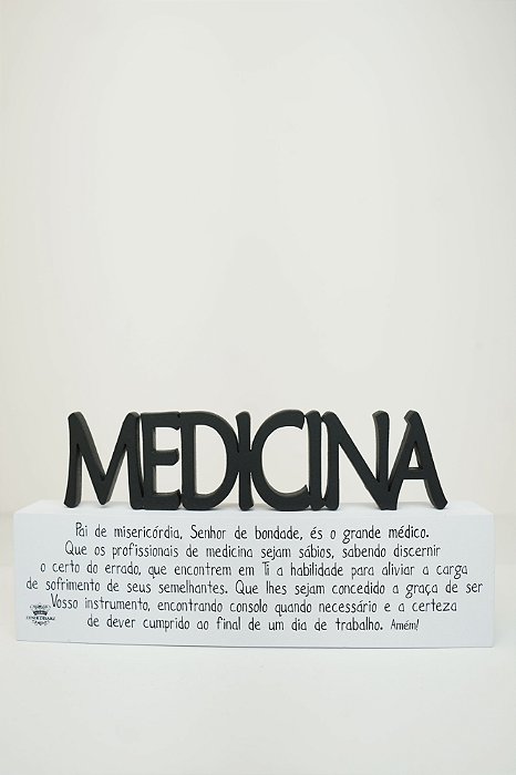 Placa Profissões - Medicina