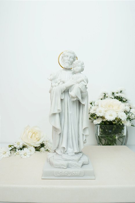 São José - Resina Branca 20 cm