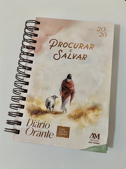 Diário Orante com Lectio Divina 2026 - Jesus, o Bom Pastor