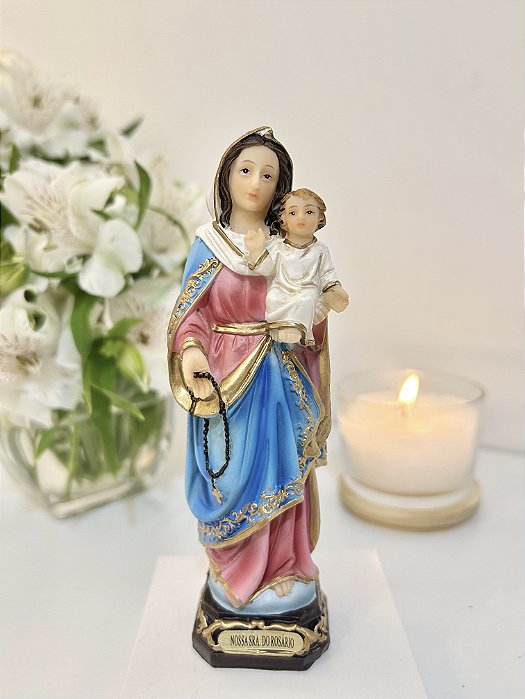 Nossa Senhora do Rosário - 15 cm