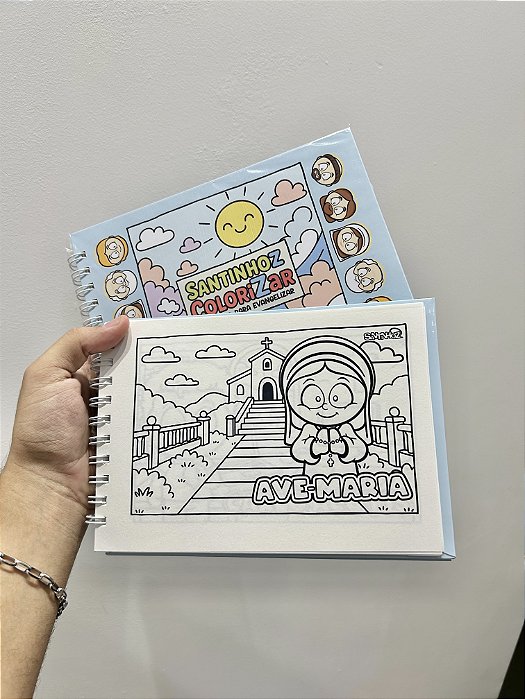 Livro de Colorir Santos