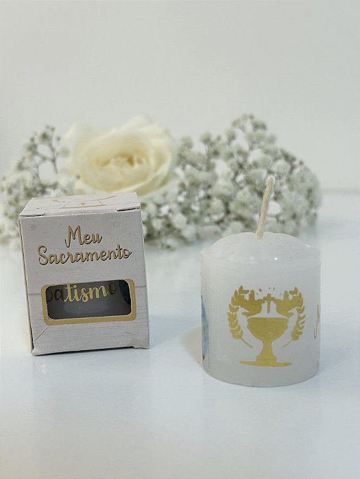 Vela Lembrança para Batismo